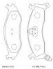 ASIMCO KD6302 Brake Pad Set, disc brake